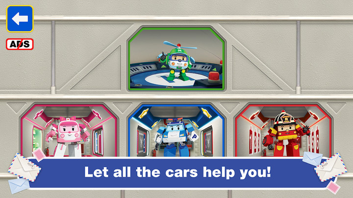 Robocar Poli: Postman Games!(Unlock levels) screenshot image 5_playmods.net