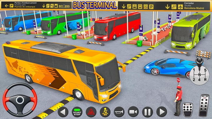 Bus Driving Simulator Bus Game_playmods.net