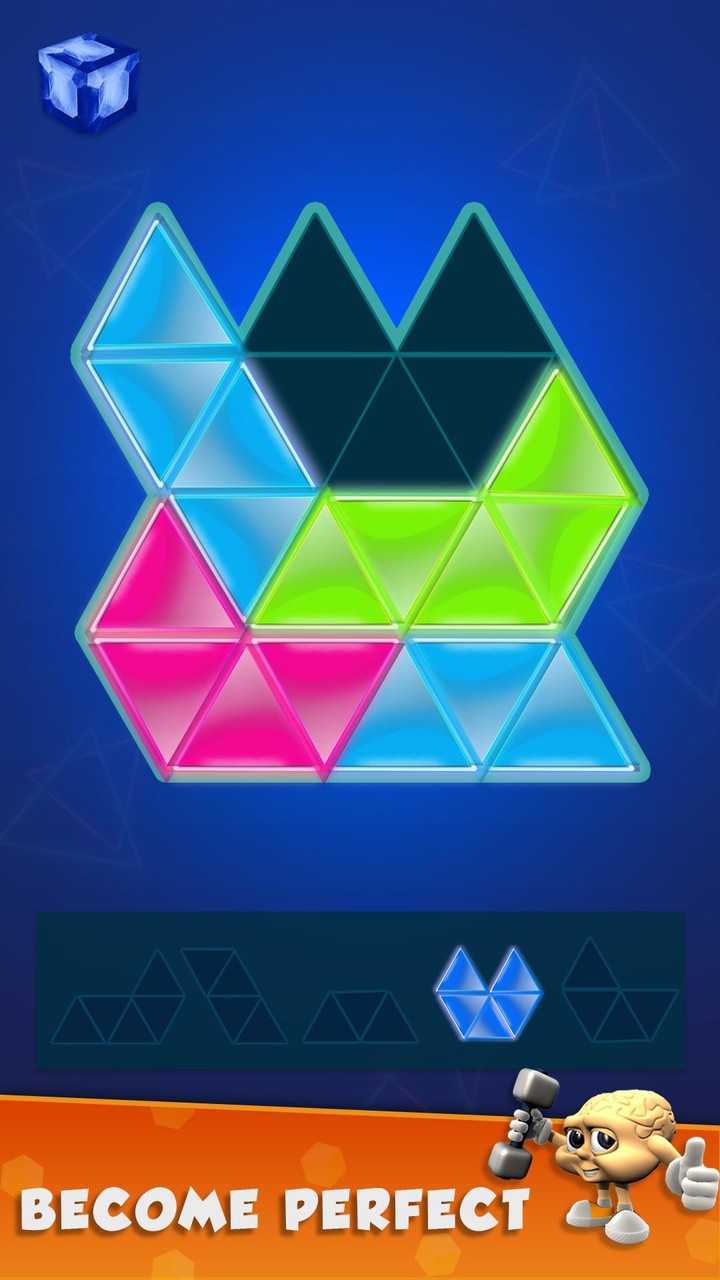 Triangle Block Puzzle Game_playmods.net