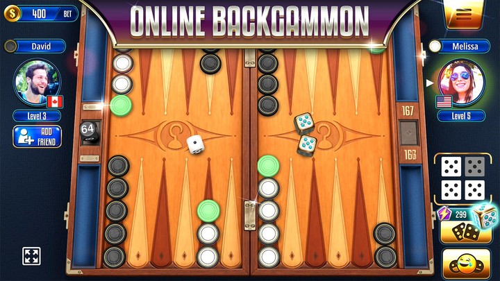 Backgammon Legends Online_playmods.net