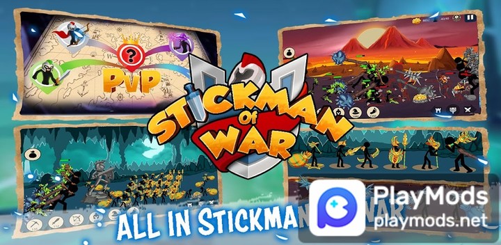 Stickman Of War - Stick Battle(MOD)_playmods.net
