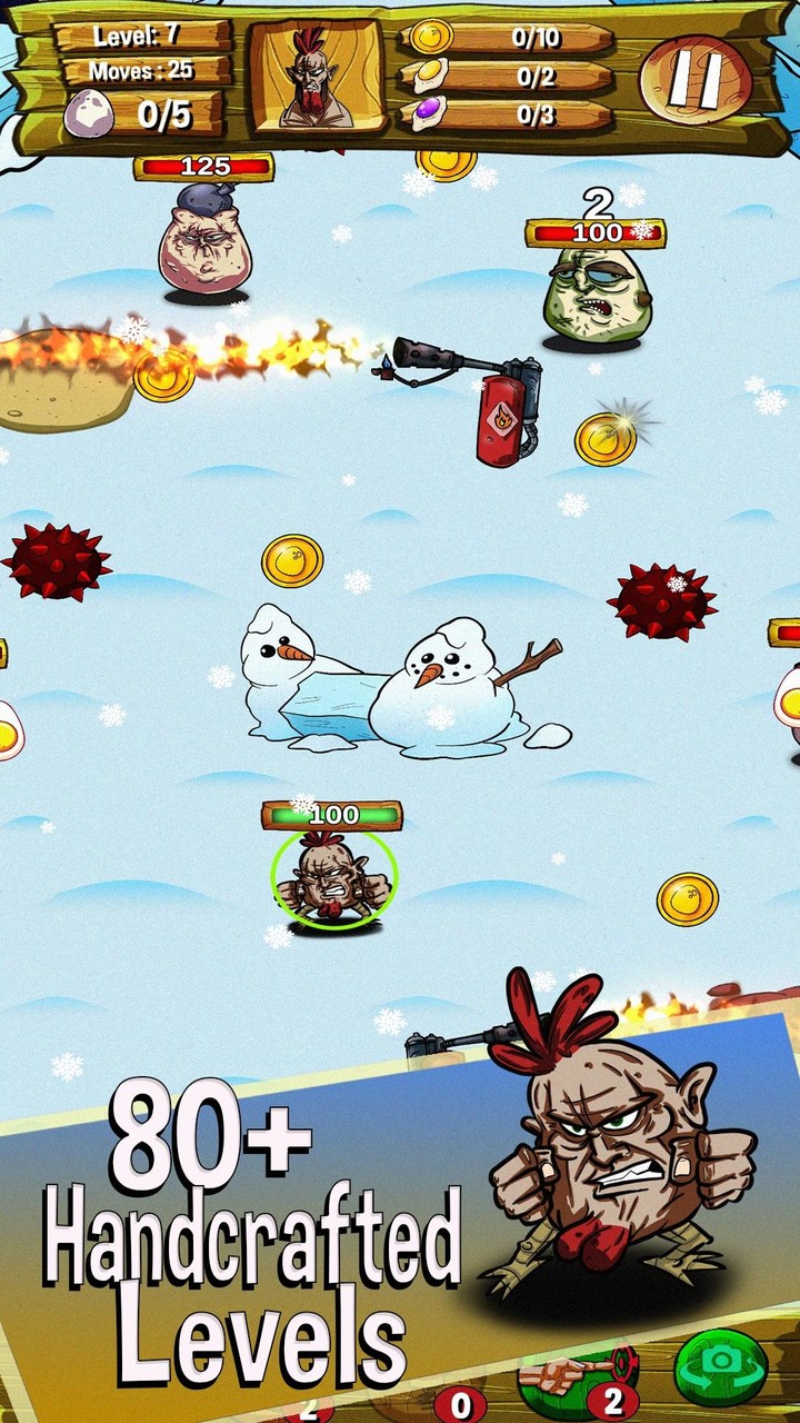 Chicken vs Eggs!_playmods.net