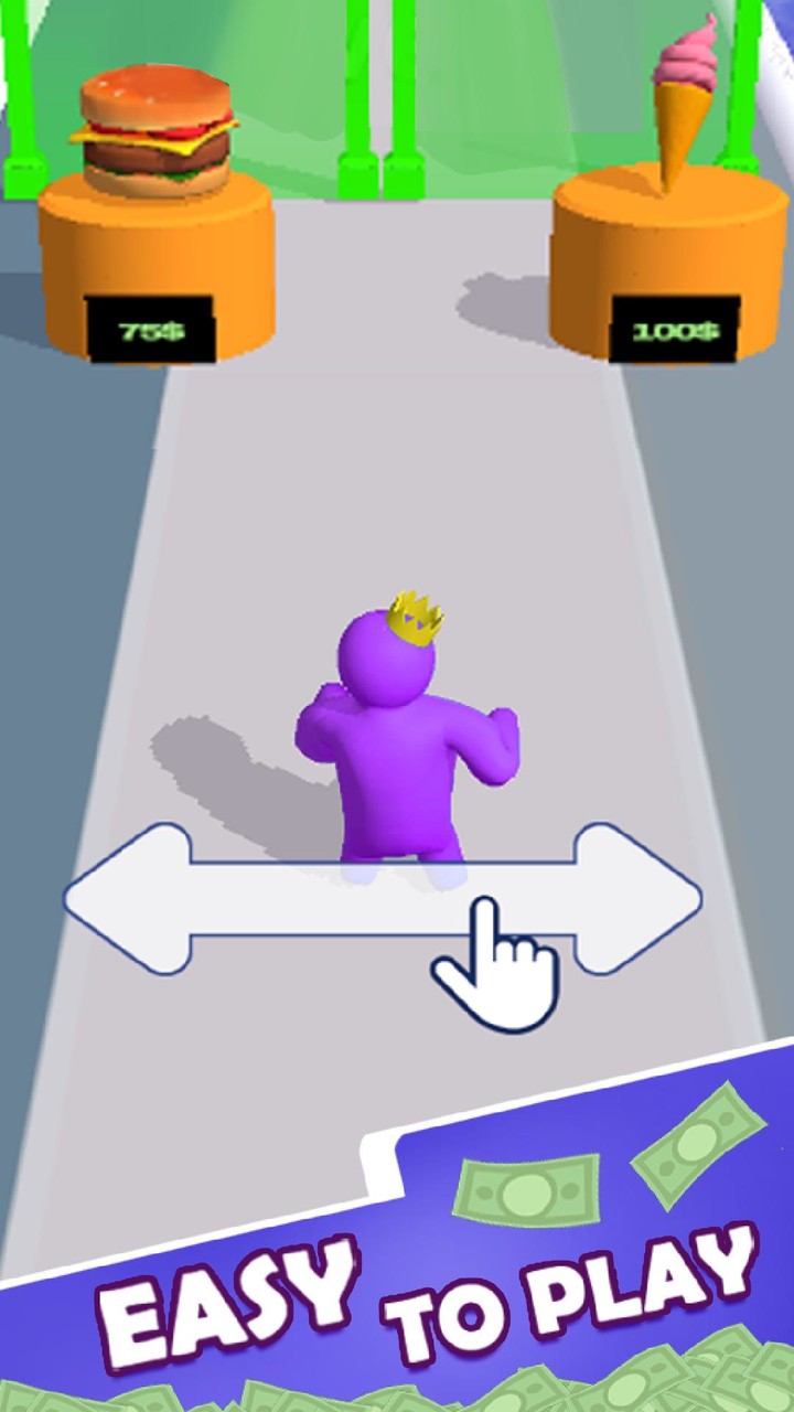 Rainbow Runner: Money Run 3D_playmods.net