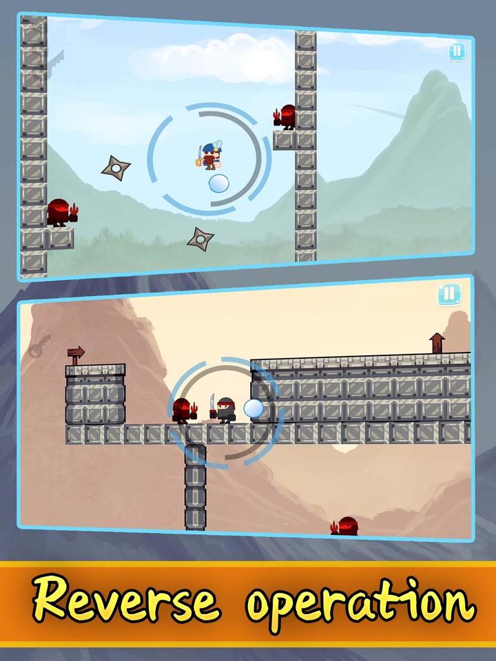 Circle Blade Ninja-Pixel shado_playmods.net