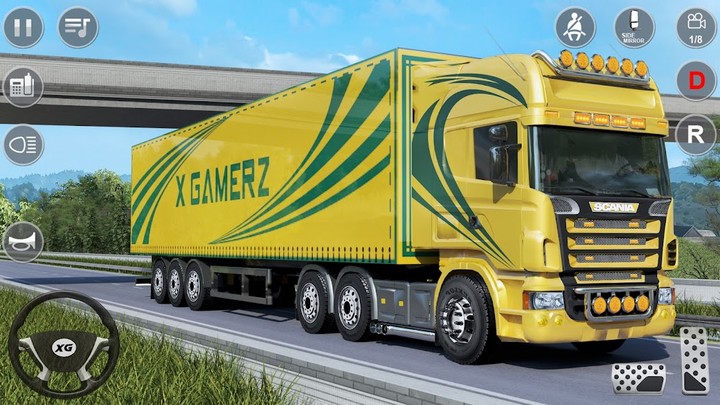 Euro Cargo Truck Driver 3D(Mod APK) screenshot image 3_playmods.net