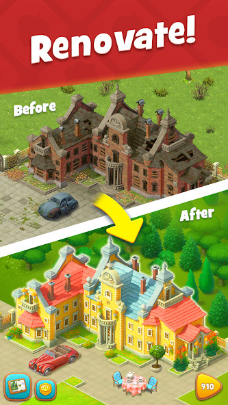 Gardenscapes(Unlimited Money) screenshot image 5_playmods.net