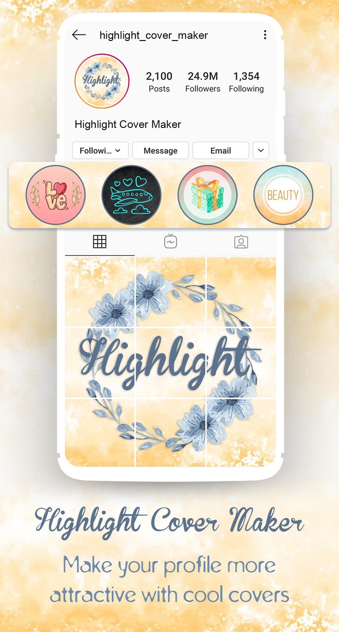 Highlight Story Cover Maker_playmods.net