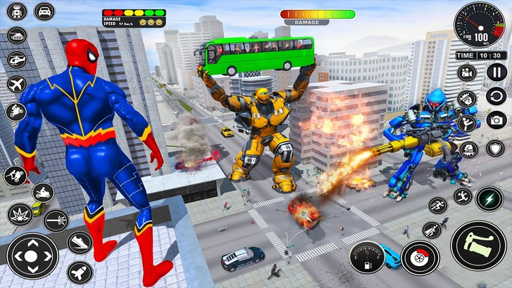 Grand Robot Superhero Games_playmods.net