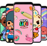 toca Life world : Wallpaper City Town crumpet(Official)1.0.0_playmods.net