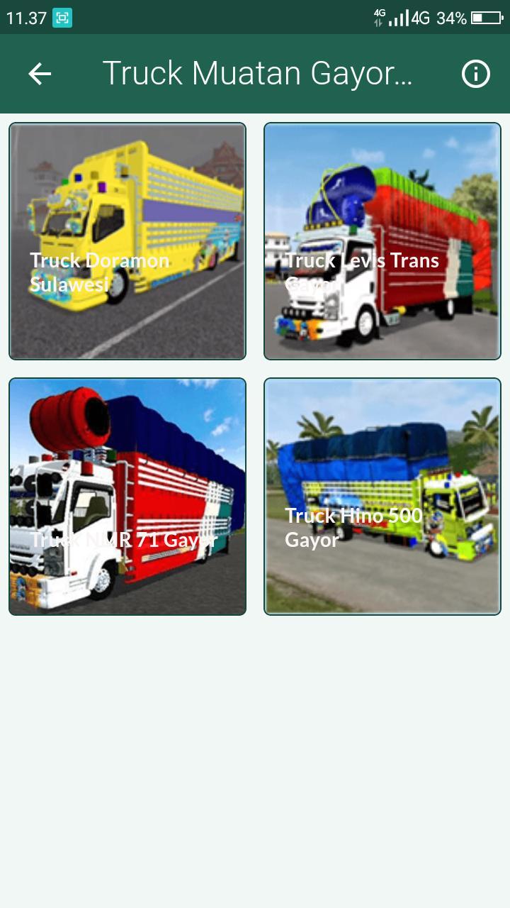 Mod Truk Sulawesi Muatan Gayor_playmods.net