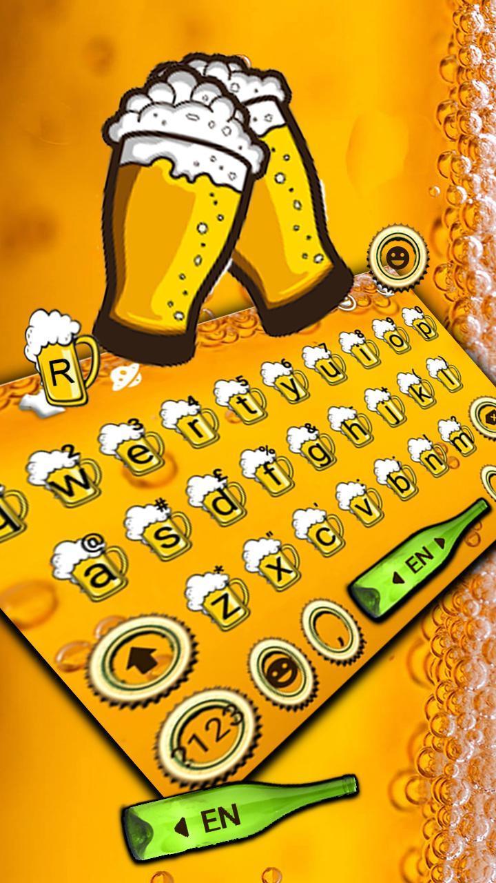 Cheers Beer Keyboard Theme_playmods.net