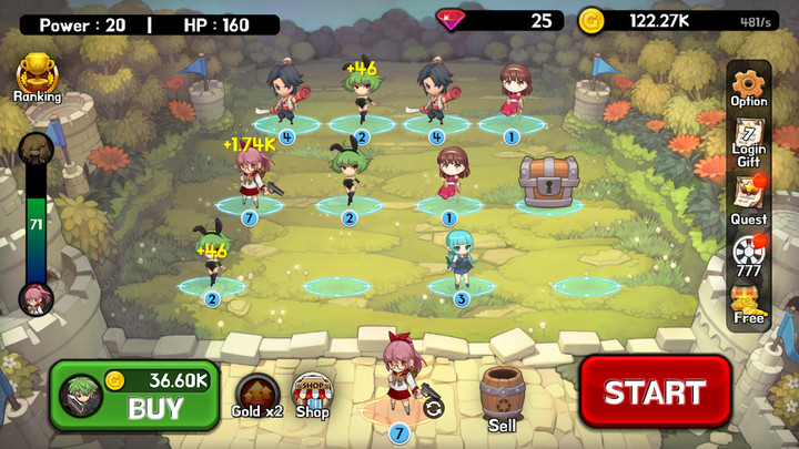 Idle Merge Shooter(Unlimited money) screenshot image 1_playmods.net