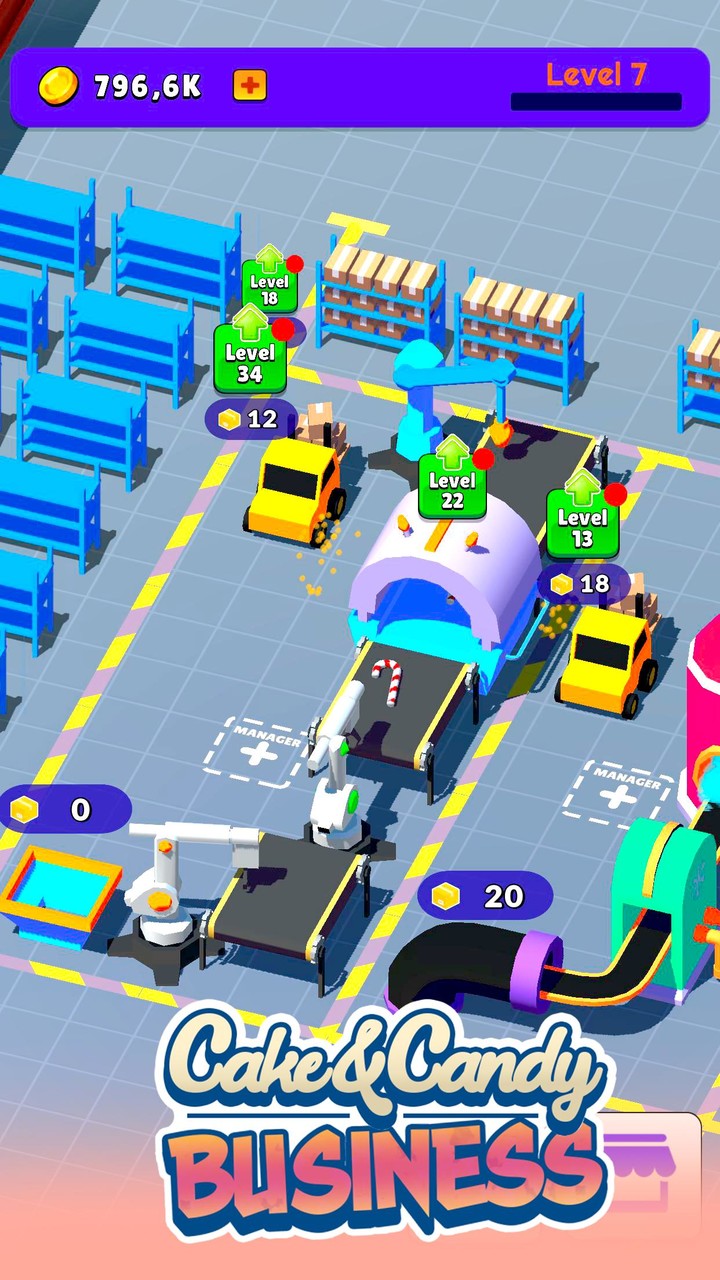 Idle Candy Factory - Tycoon_playmods.net