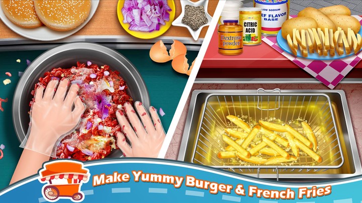 Street Food Cooking Games_playmods.net