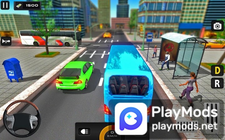 City Bus Driving Public Coach(Unlimited money) screenshot image 2_playmods.net