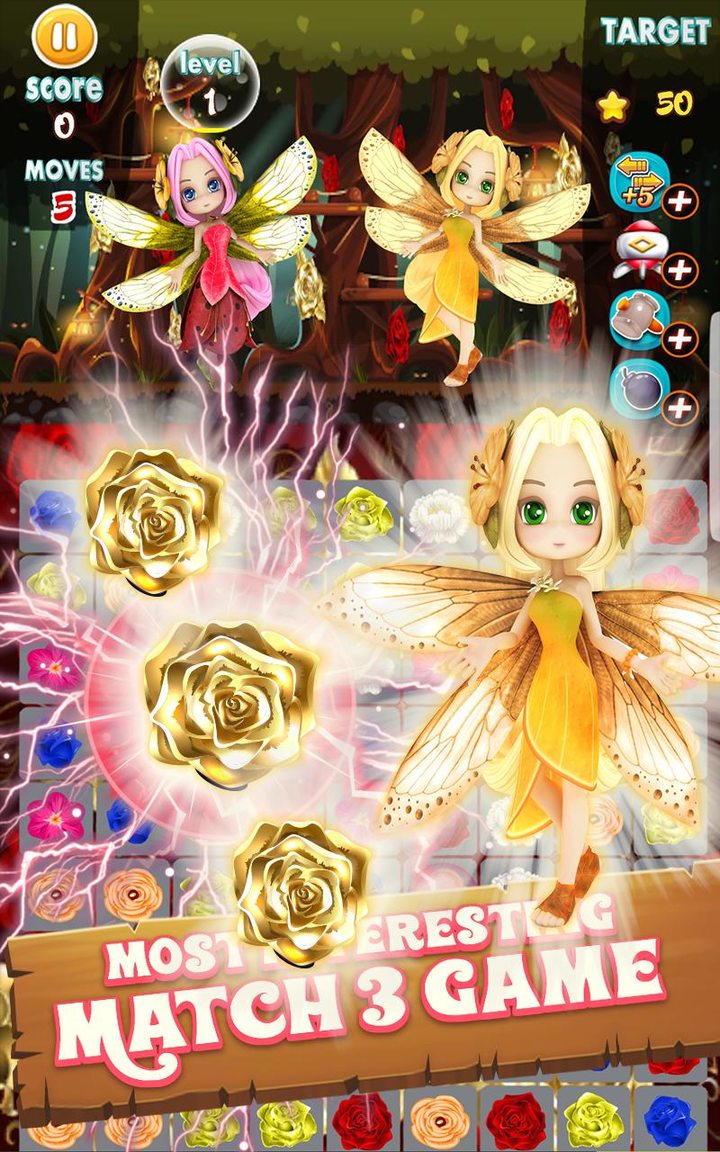 Flowers Blast - flower games_playmods.net