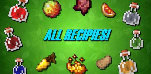 How to Make Potions in Minecraft Mod Apk All Recipes & Ingredients ...