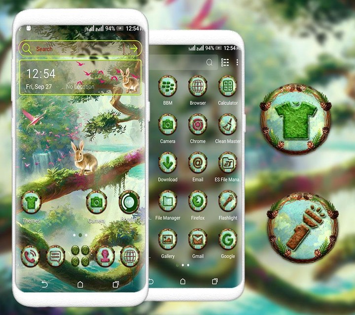 Dream Forest Launcher Theme_playmods.net