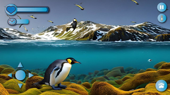 Arctic Flying Penguin Sea Game_playmods.net