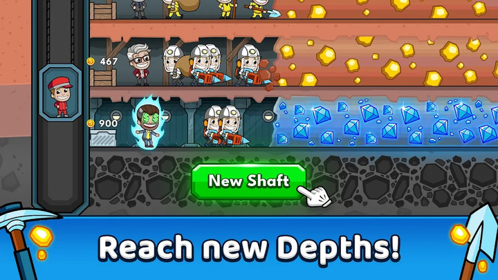 Idle Miner Tycoon: Gold Games(Unlimited Money) screenshot image 3_playmods.net