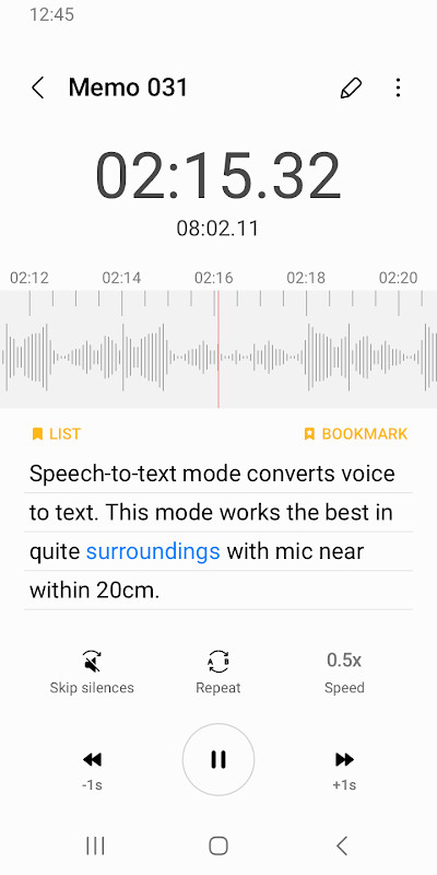 Samsung Voice Recorder_playmods.net