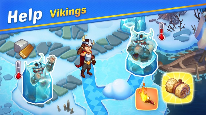 Ancient Saga: Vikings Puzzle_playmods.net