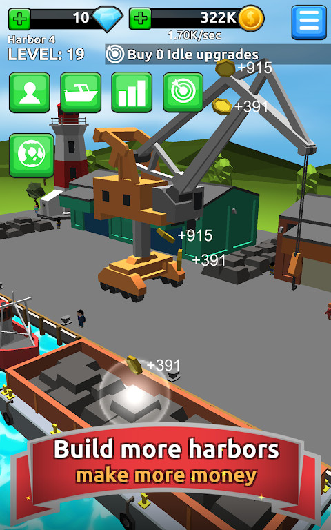 Harbor Tycoon Clicker_playmods.net