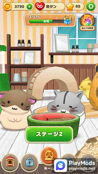 Hamster Life match and home(Unlimited Currency) screenshot image 4_playmods.net