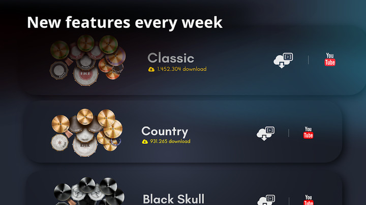 Classic Drum: electronic drums(Unlocked) screenshot image 4_playmods.net