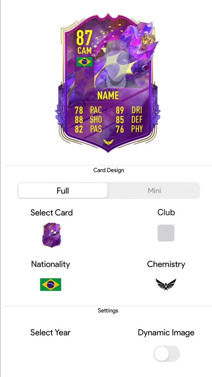 FUT 22 Card Creator_playmods.net