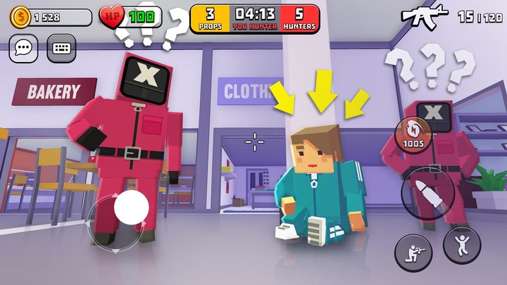 HIDE - Hide-and-Seek Online(Mod Menu) screenshot image 1_playmods.net