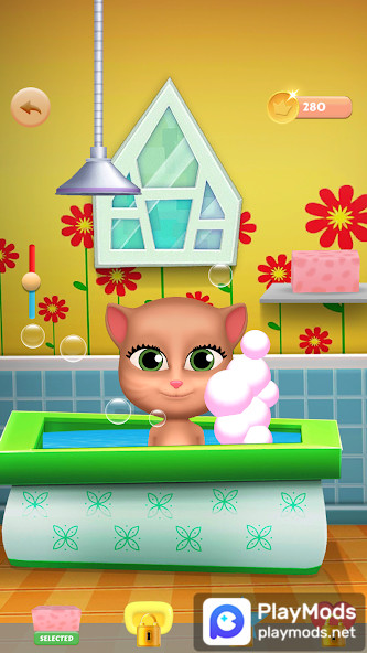 My Talking Cat Inna(Unlimited Resources) screenshot image 3_playmods.net