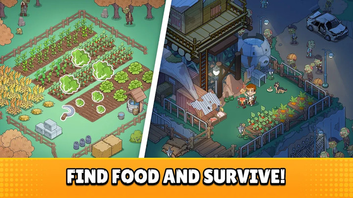 Mini Survival: Zombie Fight(Free Shopping) screenshot image 3_playmods.net