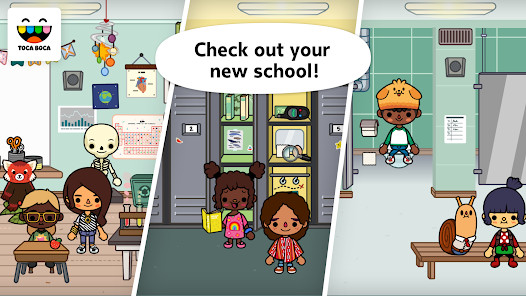 Toca Life School(Unlock all content) screenshot image 5_playmods.net