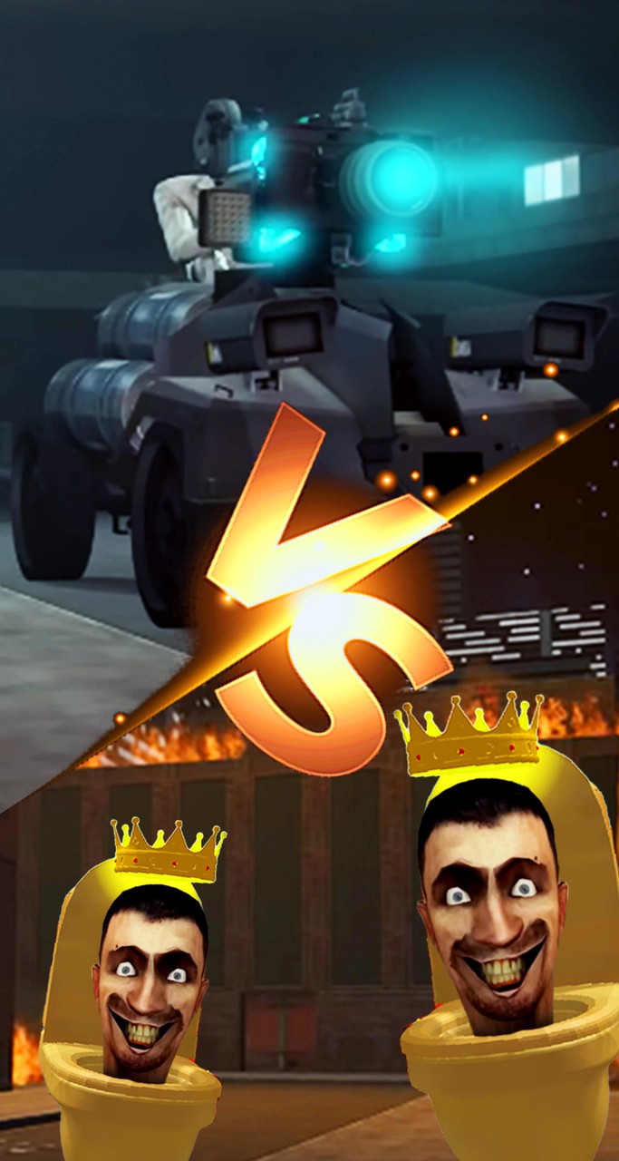Skibidi Toilet Run: War Attack_playmods.net