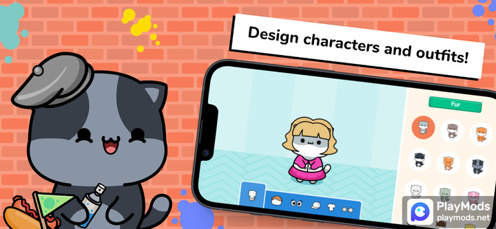 Cat Life World: Build a story(Unlimited money) screenshot image 1_playmods.net