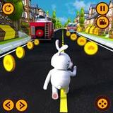 Rabbit Runner Pet Running Game_playmods.net