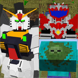 Minecraft Gundam armor warrior mods(new mods)1.0_playmods.net