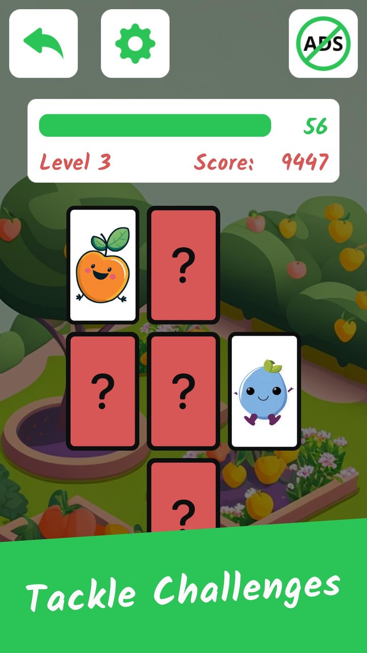 Kids Memory Game: Fruits_playmods.net