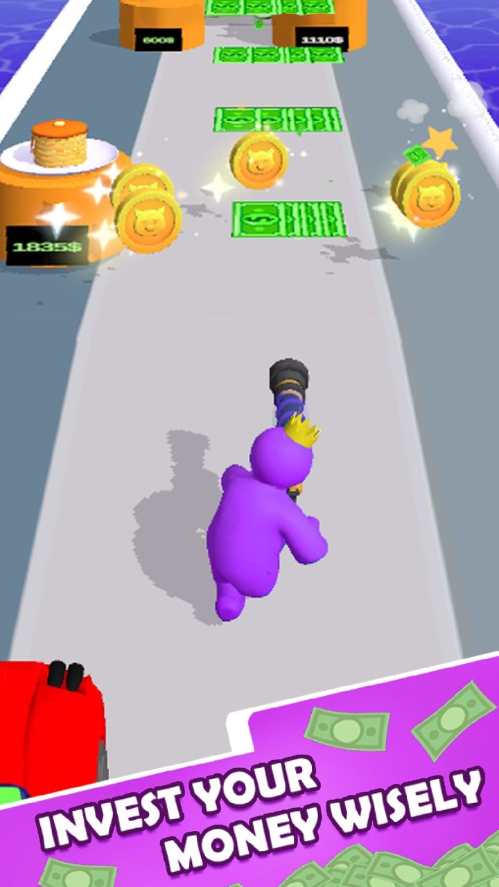 Rainbow Runner: Money Run 3D_playmods.net