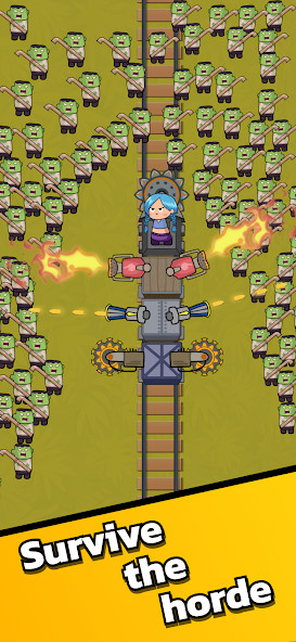 Wartrain: Zombie Survival(Unlimited Currency) screenshot image 2_playmods.net