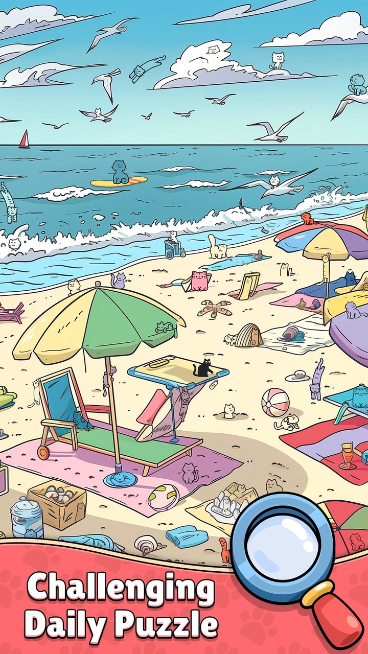 Find The Cat - Spot It!_playmods.net