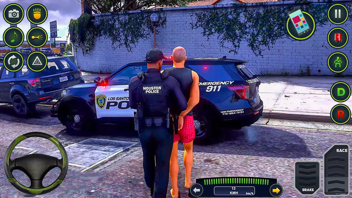 Police Cop Game Car Chase 3D(No Ads Free Rewards) screenshot image 2_playmods.net