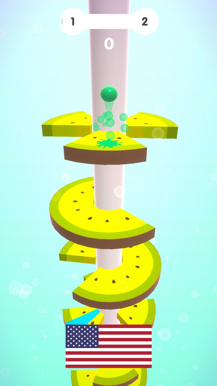 Stack Ball Fruit:Helix Crash_playmods.net