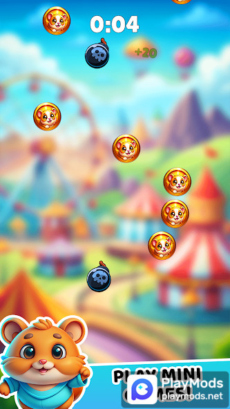 Hamster Tap: Kombat Tycoon(No Ads) screenshot image 4_playmods.net