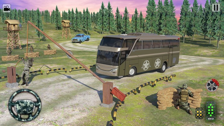Army Coach Bus Driving Sim 3D_playmods.net