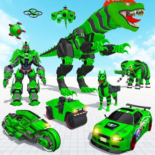 Real Dino Hunter Robot Games_playmods.net