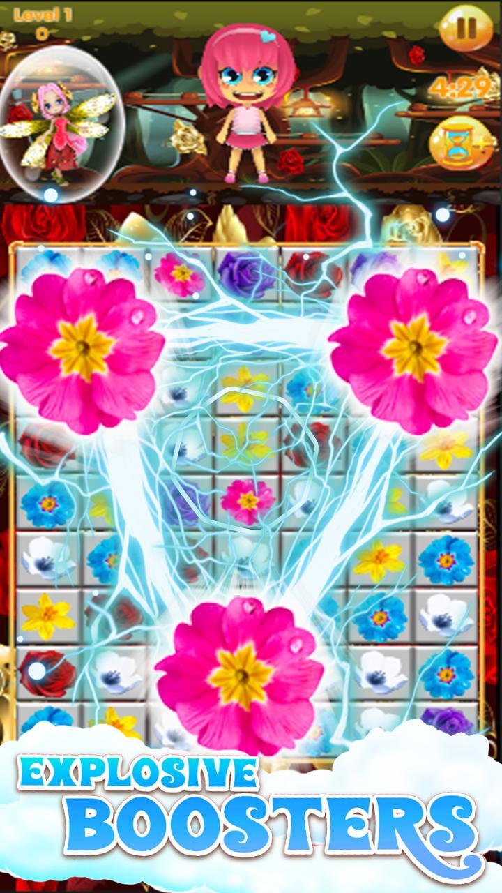 Flowers Blast - flower games_playmods.net