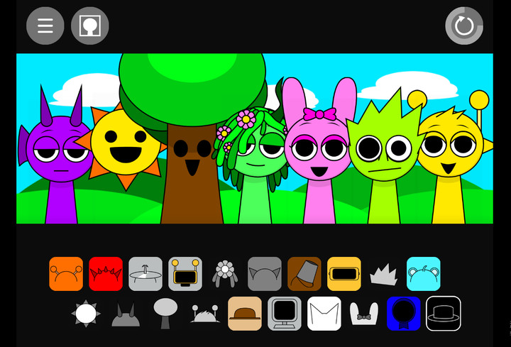 Incredibox Sprunki Mobile(Player-made) screenshot image 3_playmods.net