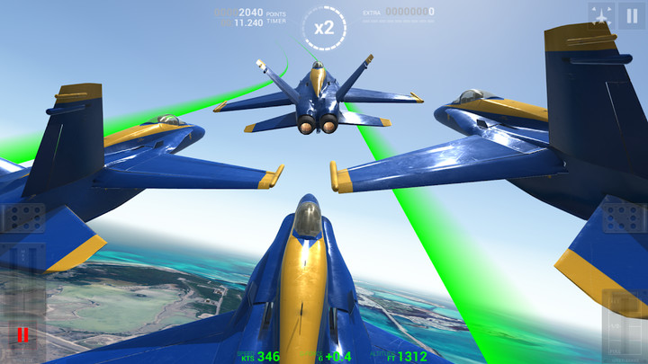 Blue Angels: Aerobatic Flight Simulator(Mod APK Unlocked) screenshot image 1_playmods.net
